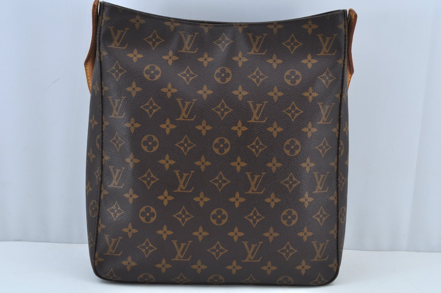 Authentic Louis Vuitton Monogram Looping GM Shoulder Bag M51145 LV K1582