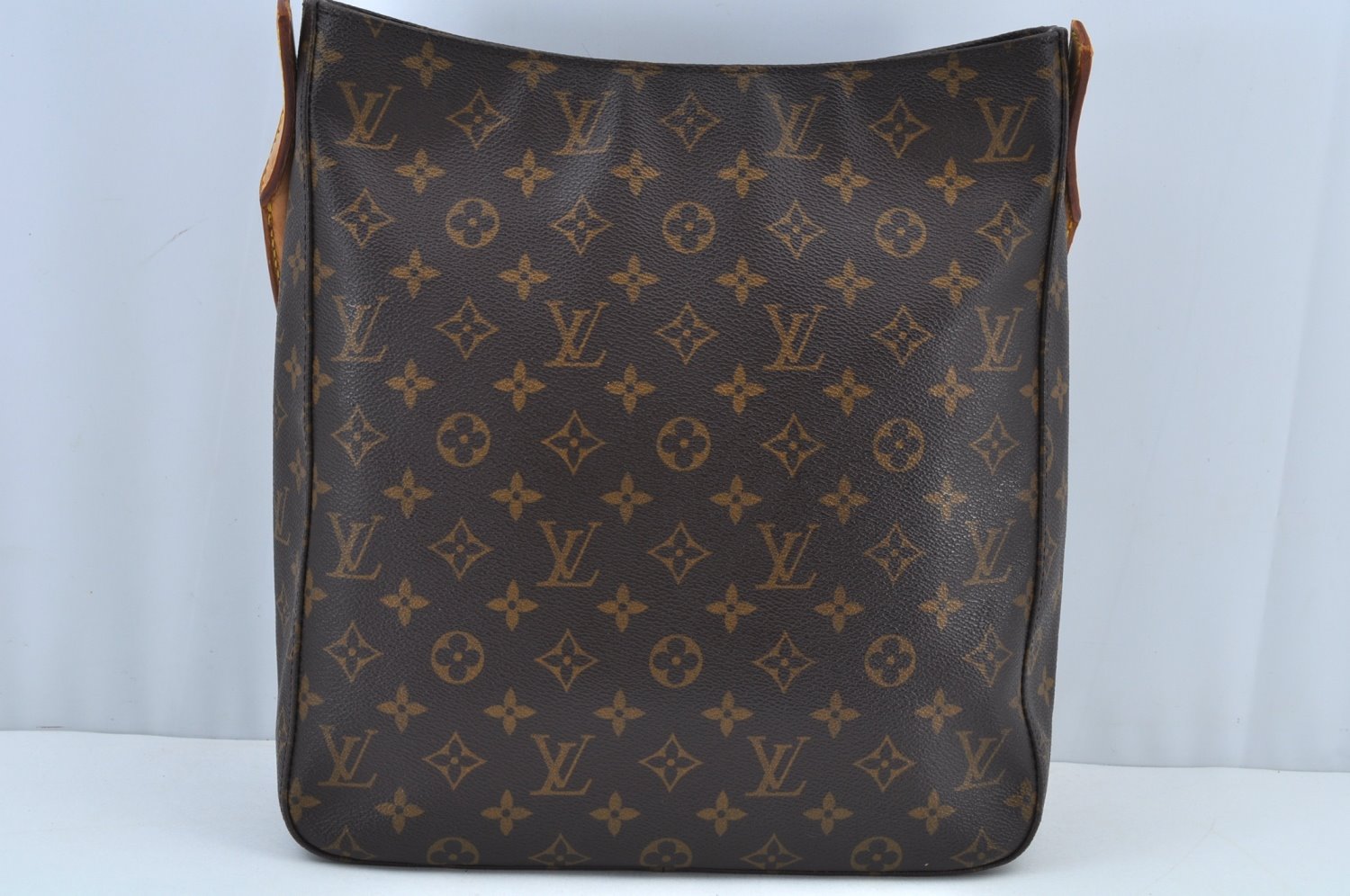 Authentic Louis Vuitton Monogram Looping GM Shoulder Bag M51145 LV K1582