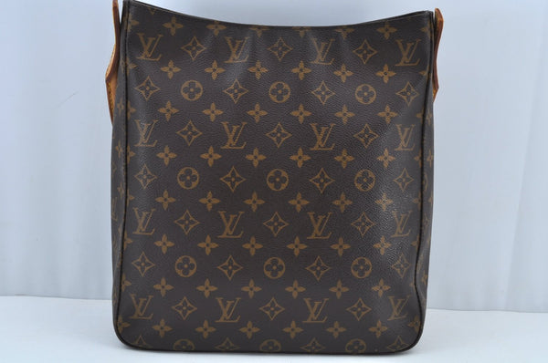 Authentic Louis Vuitton Monogram Looping GM Shoulder Bag M51145 LV K1582