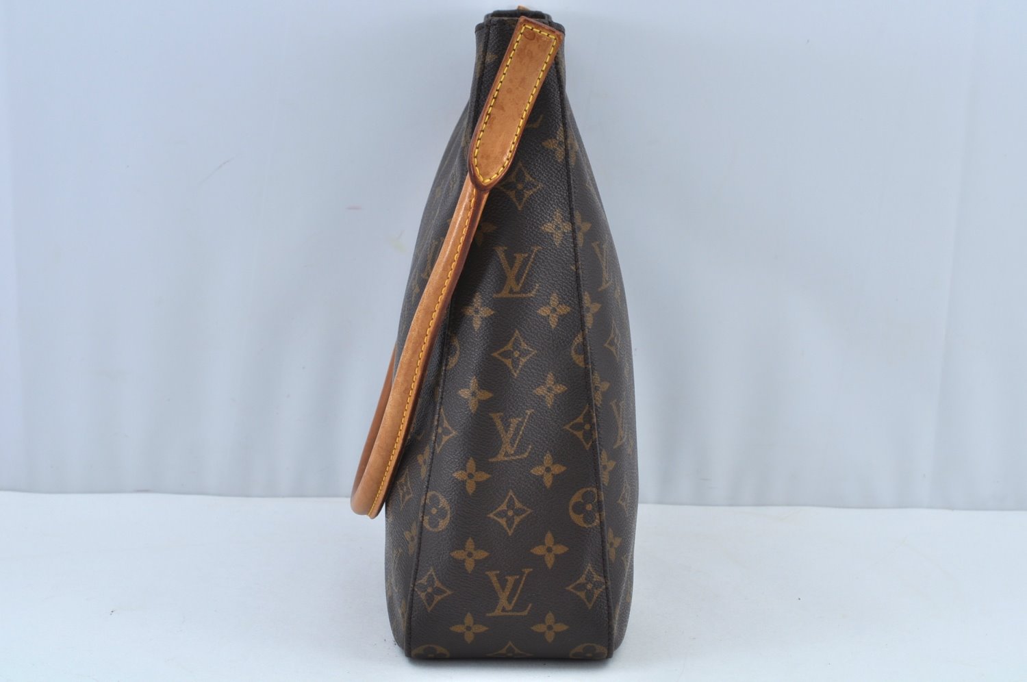 Authentic Louis Vuitton Monogram Looping GM Shoulder Bag M51145 LV K1582