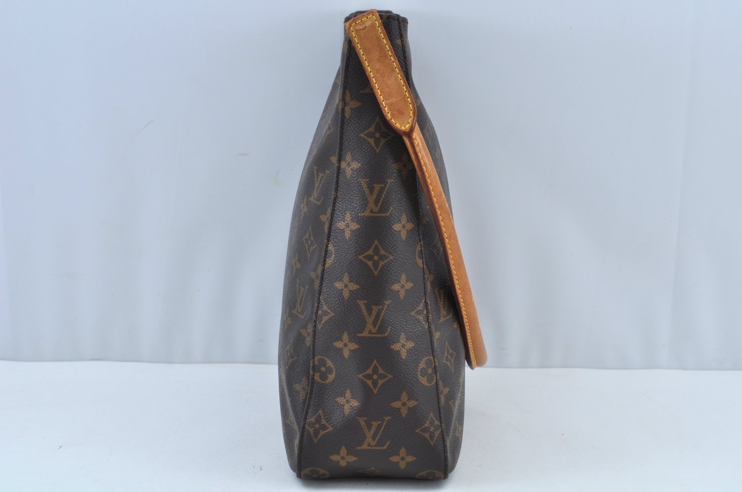 Authentic Louis Vuitton Monogram Looping GM Shoulder Bag M51145 LV K1582
