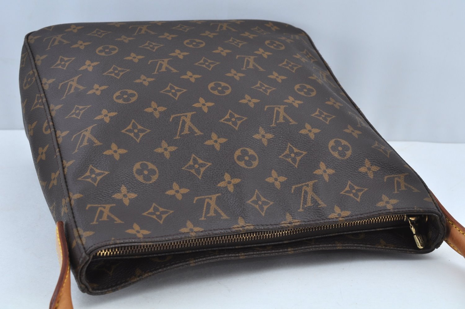 Authentic Louis Vuitton Monogram Looping GM Shoulder Bag M51145 LV K1582