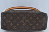 Authentic Louis Vuitton Monogram Looping GM Shoulder Bag M51145 LV K1582