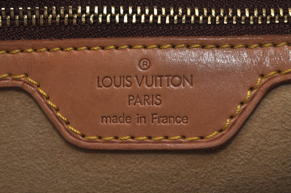 Authentic Louis Vuitton Monogram Looping GM Shoulder Bag M51145 LV K1582