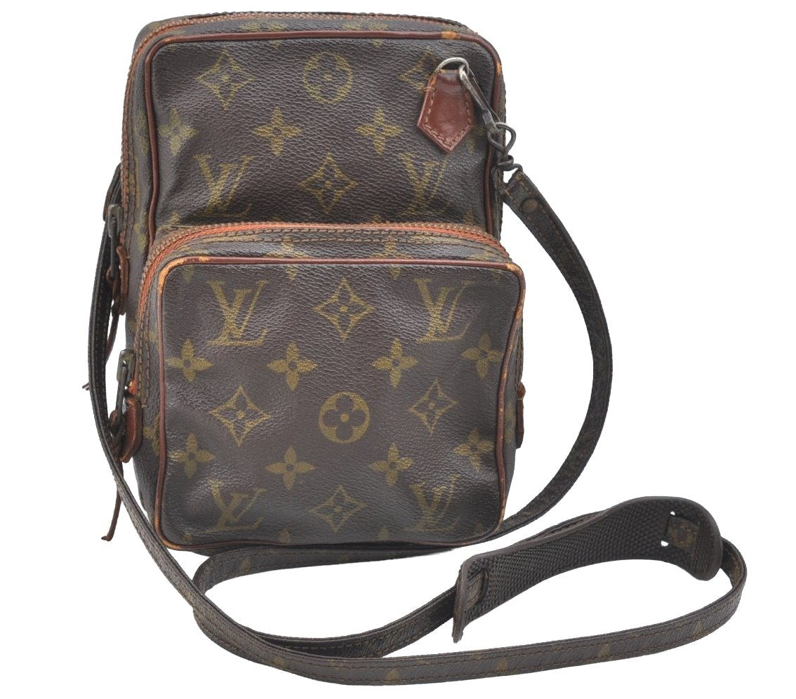 Authentic Louis Vuitton Monogram Mini Amazone Shoulder Cross Bag Old Model K1597