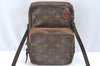 Authentic Louis Vuitton Monogram Mini Amazone Shoulder Cross Bag Old Model K1597