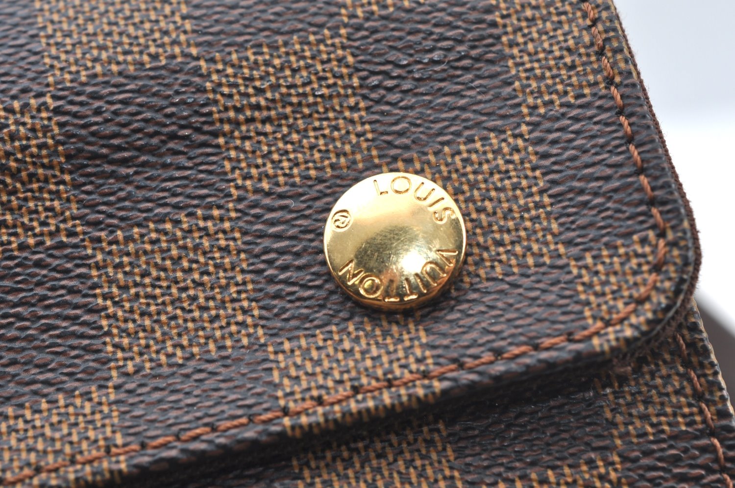 Authentic Louis Vuitton Damier Naviglio Shoulder Cross Body Bag N45255 LV K1612