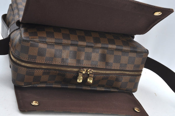 Authentic Louis Vuitton Damier Naviglio Shoulder Cross Body Bag N45255 LV K1612