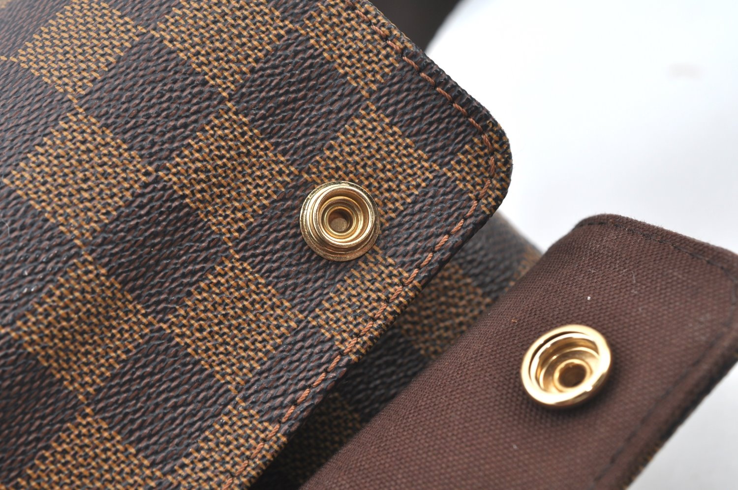 Authentic Louis Vuitton Damier Naviglio Shoulder Cross Body Bag N45255 LV K1612