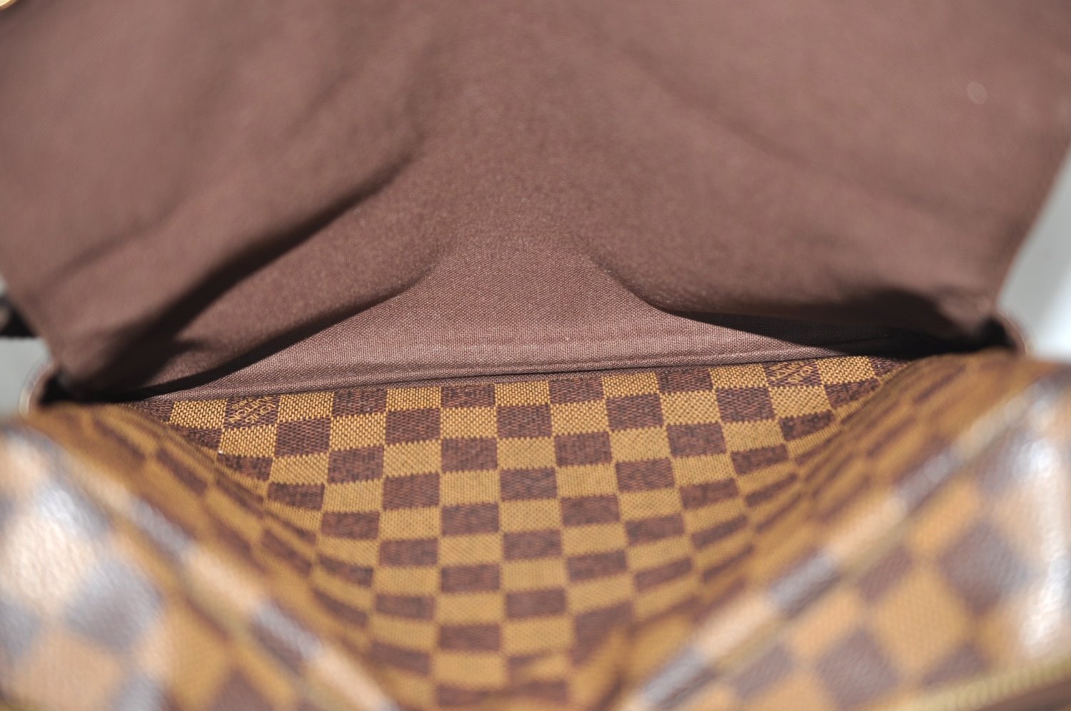 Authentic Louis Vuitton Damier Naviglio Shoulder Cross Body Bag N45255 LV K1612