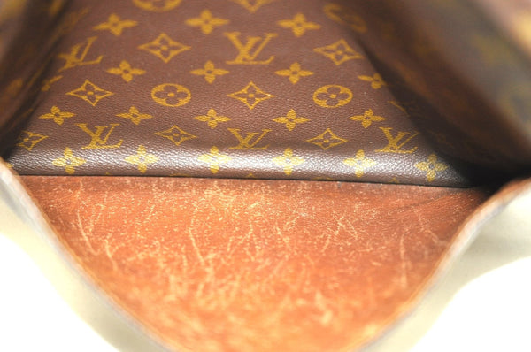 Authentic Louis Vuitton Monogram Marceau Shoulder Cross Body Bag M40264 LV K1714