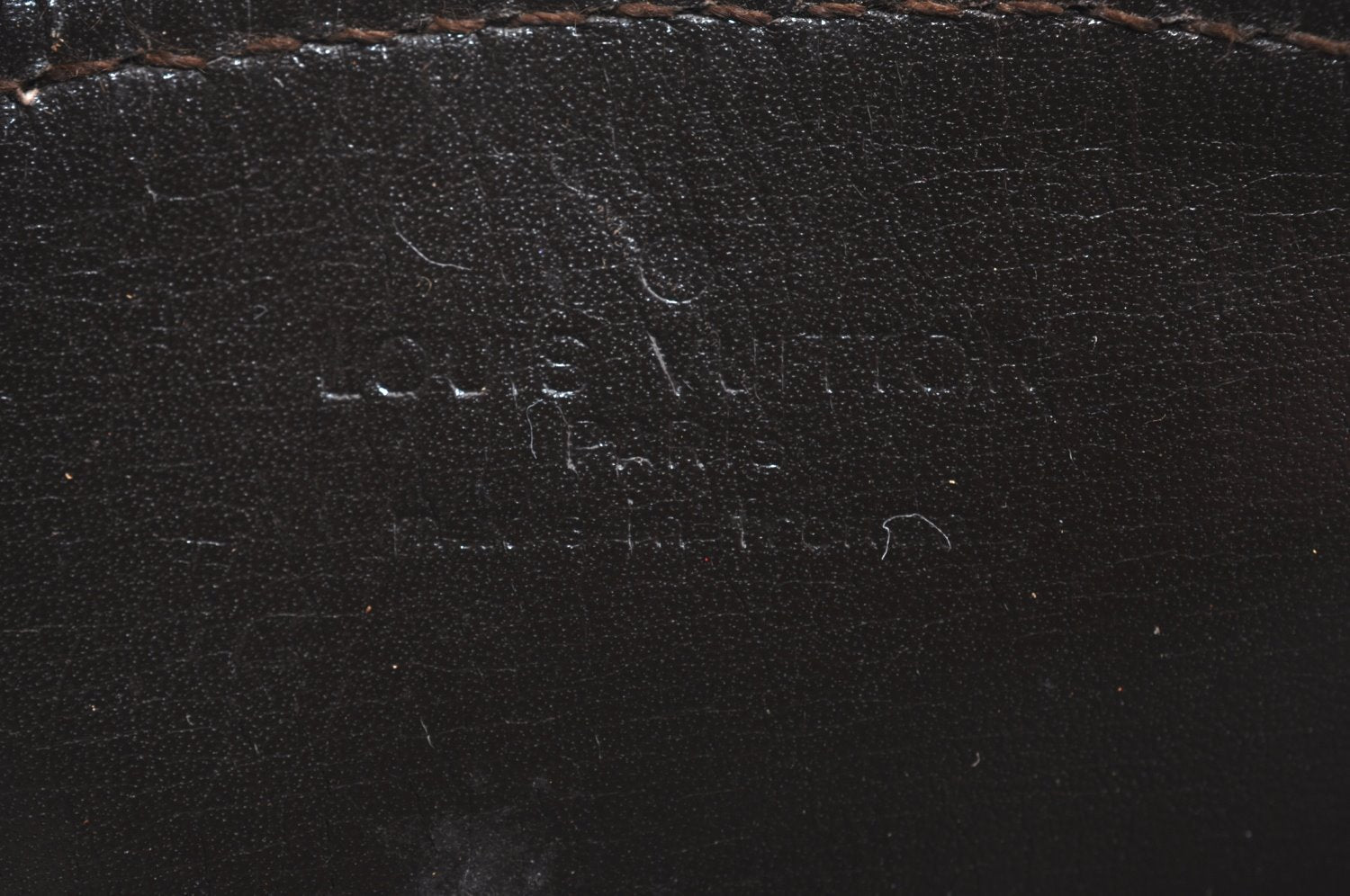 Auth Louis Vuitton Monogram Pochette Secret Shoulder Bag Pouch Old Model K1744