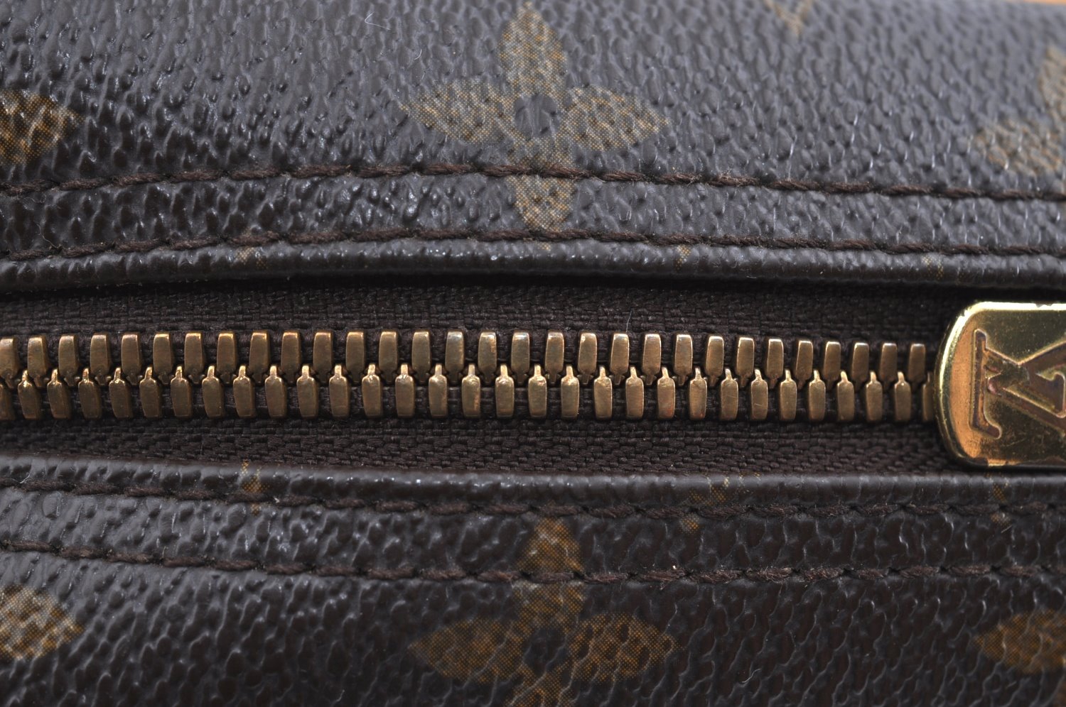 Authentic Louis Vuitton Monogram Deauville Hand Bag M47270 LV K1774