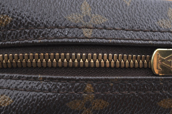 Authentic Louis Vuitton Monogram Deauville Hand Bag M47270 LV K1774