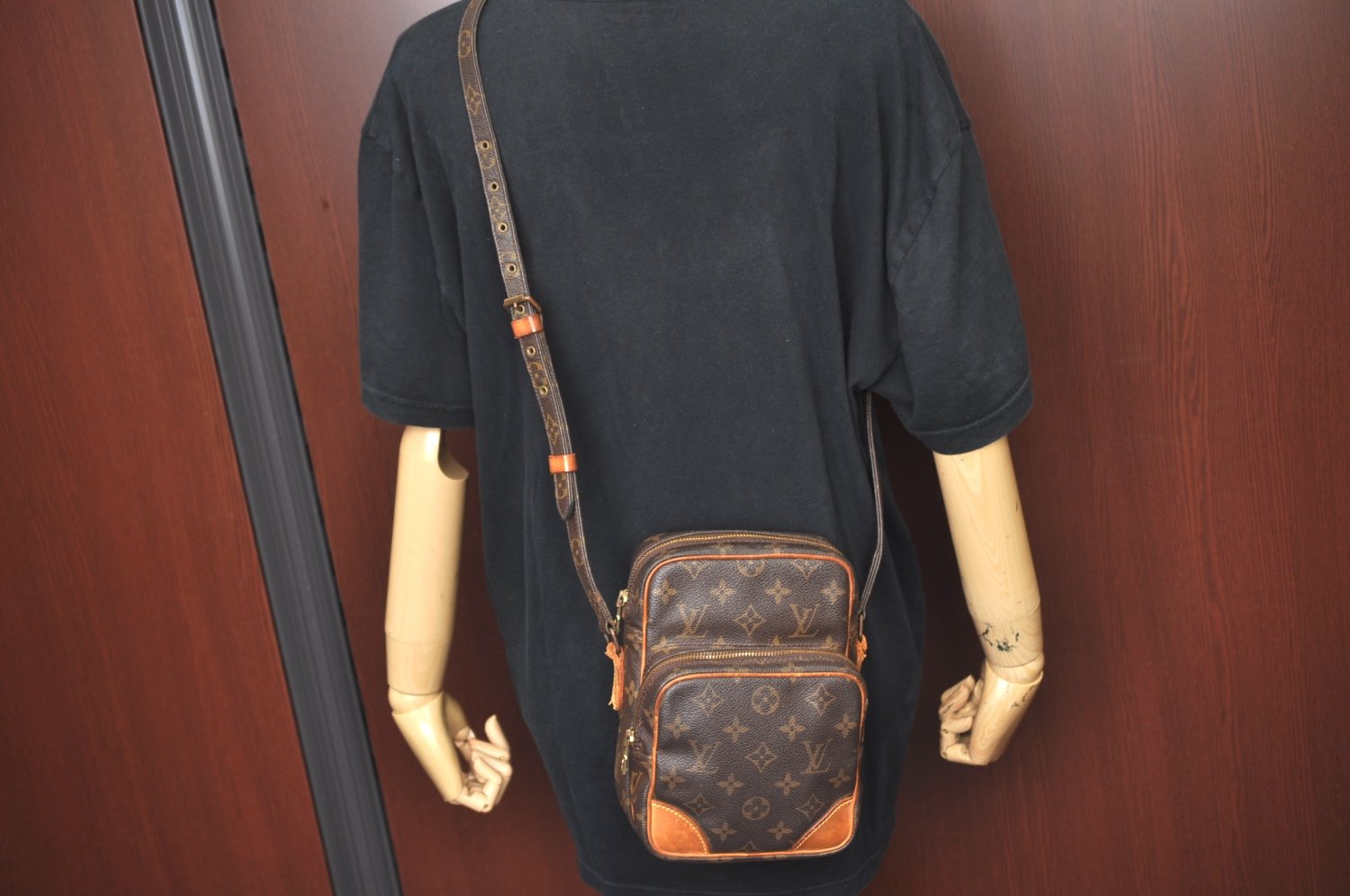 Authentic Louis Vuitton Monogram Amazone Shoulder Cross Body Bag M45236 LV K1908