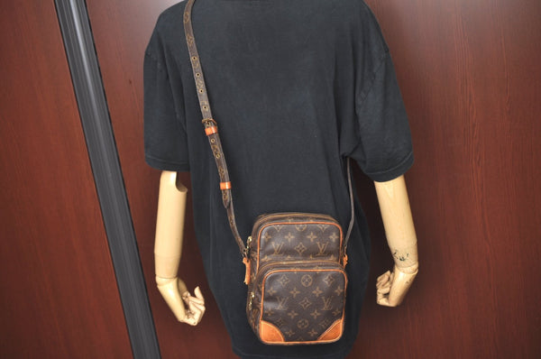 Authentic Louis Vuitton Monogram Amazone Shoulder Cross Body Bag M45236 LV K1908