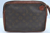 Authentic Louis Vuitton Monogram Pochette Sport Clutch Hand Bag Old Model K1978
