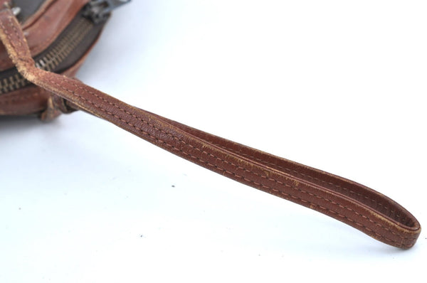 Authentic Louis Vuitton Monogram Pochette Sport Clutch Hand Bag Old Model K1978