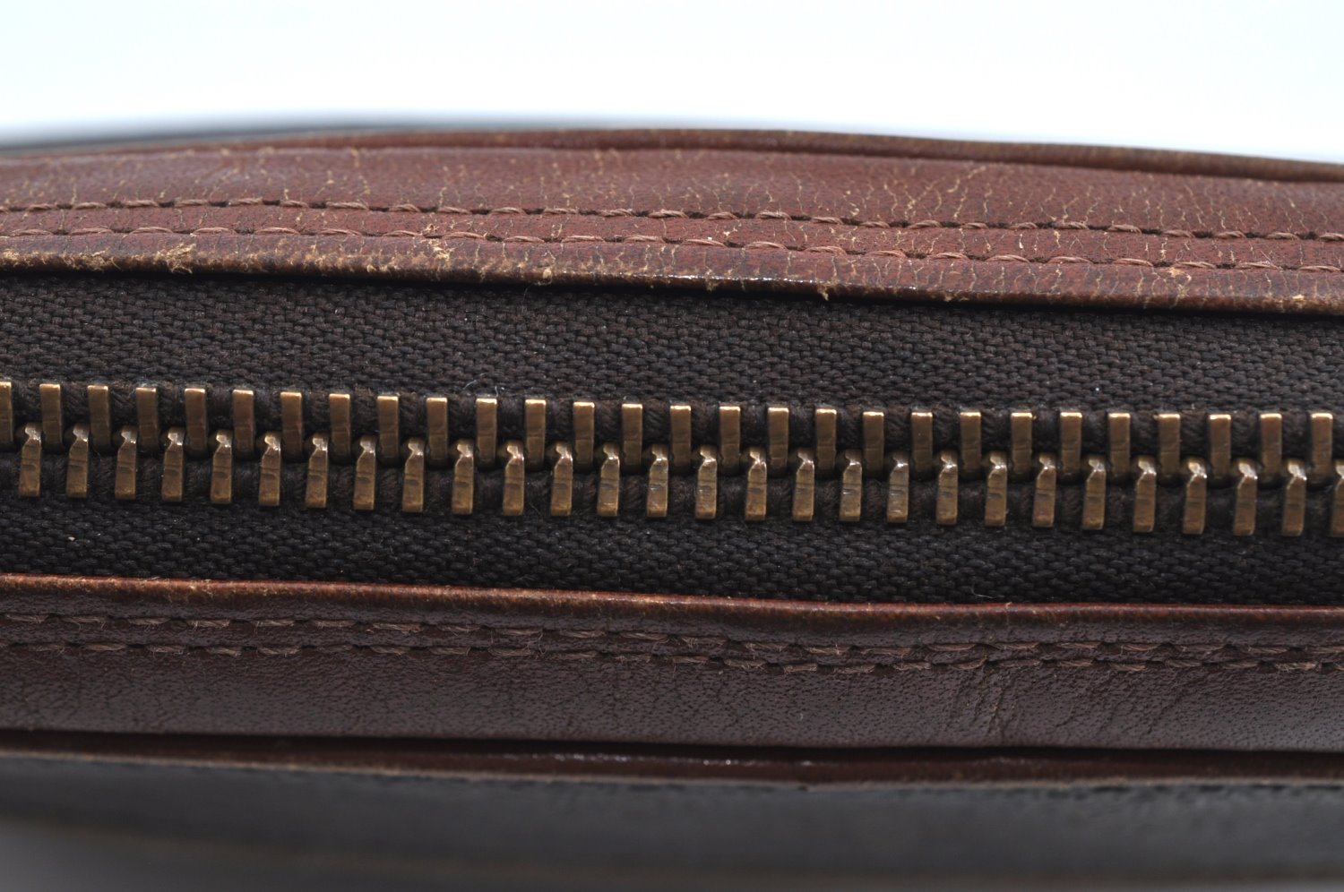 Authentic Louis Vuitton Monogram Pochette Sport Clutch Hand Bag Old Model K1978