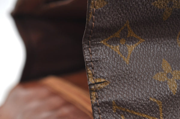 Auth Louis Vuitton Monogram Pochette Dame GM Clutch Hand Bag Old Model LV K1998