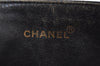 Authentic CHANEL Straw Matelasse Chain Shoulder Tote Bag Blue Purple CC K2016