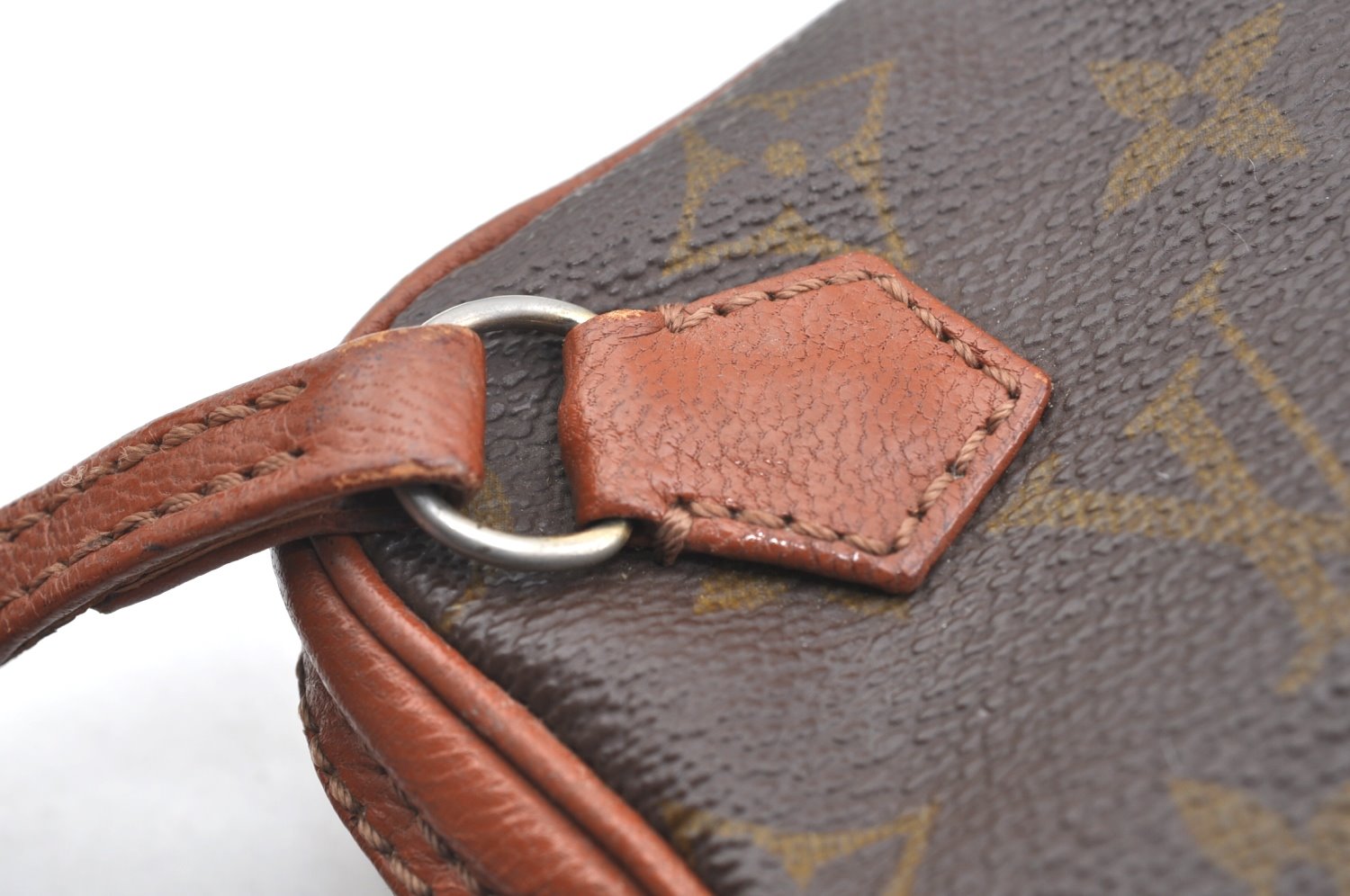 Authentic Louis Vuitton Monogram Pochette Sport Clutch Hand Bag Old Model K2024