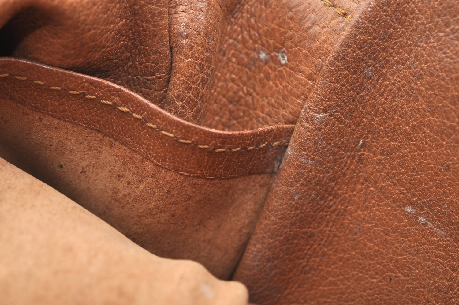 Authentic Louis Vuitton Monogram Pochette Sport Clutch Hand Bag Old Model K2024