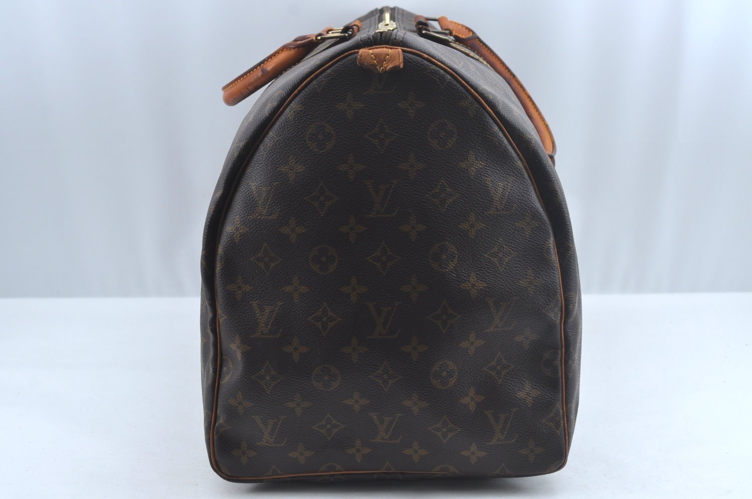 Authentic Louis Vuitton Monogram Keepall 55 Travel Boston Bag M41424 Junk K2164