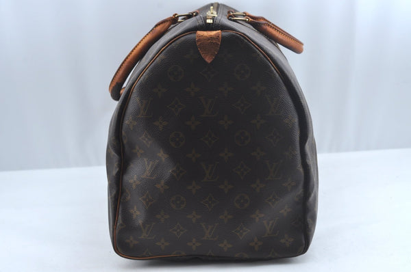 Authentic Louis Vuitton Monogram Keepall 55 Travel Boston Bag M41424 Junk K2164