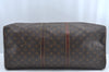 Authentic Louis Vuitton Monogram Keepall 55 Travel Boston Bag M41424 Junk K2164