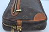 Authentic Louis Vuitton Monogram Marly Dragonne GM M51825 Clutch Hand Bag K2346