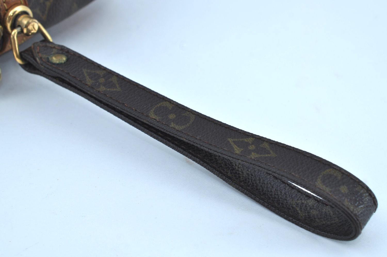 Authentic Louis Vuitton Monogram Marly Dragonne GM M51825 Clutch Hand Bag K2346