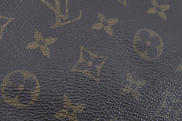 Authentic Louis Vuitton Monogram Marly Dragonne GM M51825 Clutch Hand Bag K2346