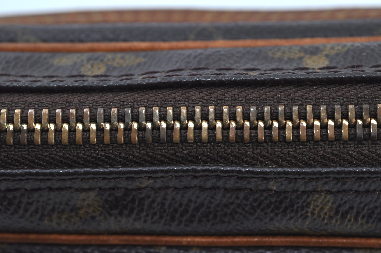 Authentic Louis Vuitton Monogram Marly Dragonne GM M51825 Clutch Hand Bag K2346