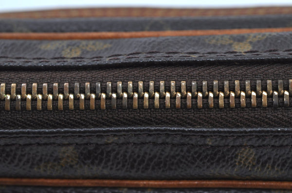 Authentic Louis Vuitton Monogram Marly Dragonne GM M51825 Clutch Hand Bag K2346