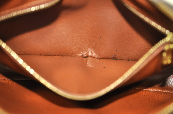 Authentic Louis Vuitton Monogram Marly Dragonne GM M51825 Clutch Hand Bag K2346