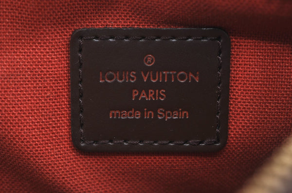 Authentic Louis Vuitton Damier Geronimos Waist Body Bag N51994 LV K2356