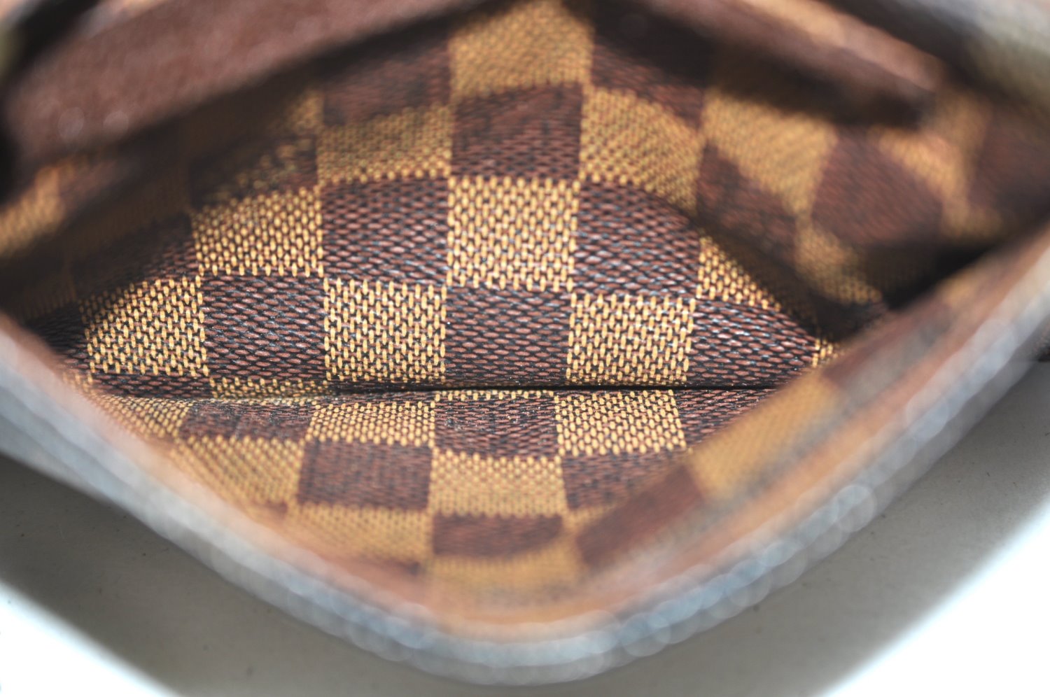 Authentic Louis Vuitton Damier Geronimos Waist Body Bag N51994 LV K2356