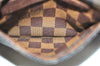 Authentic Louis Vuitton Damier Geronimos Waist Body Bag N51994 LV K2356