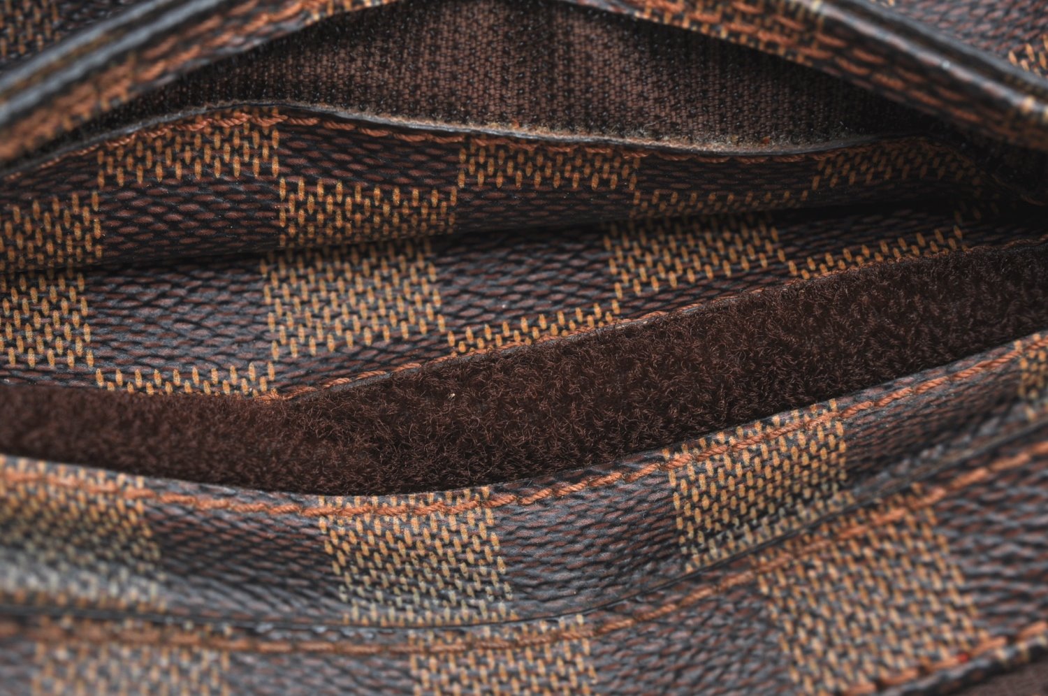 Authentic Louis Vuitton Damier Geronimos Waist Body Bag N51994 LV K2356