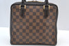 Authentic Louis Vuitton Damier Brera Hand Bag Purse N51150 LV K2513