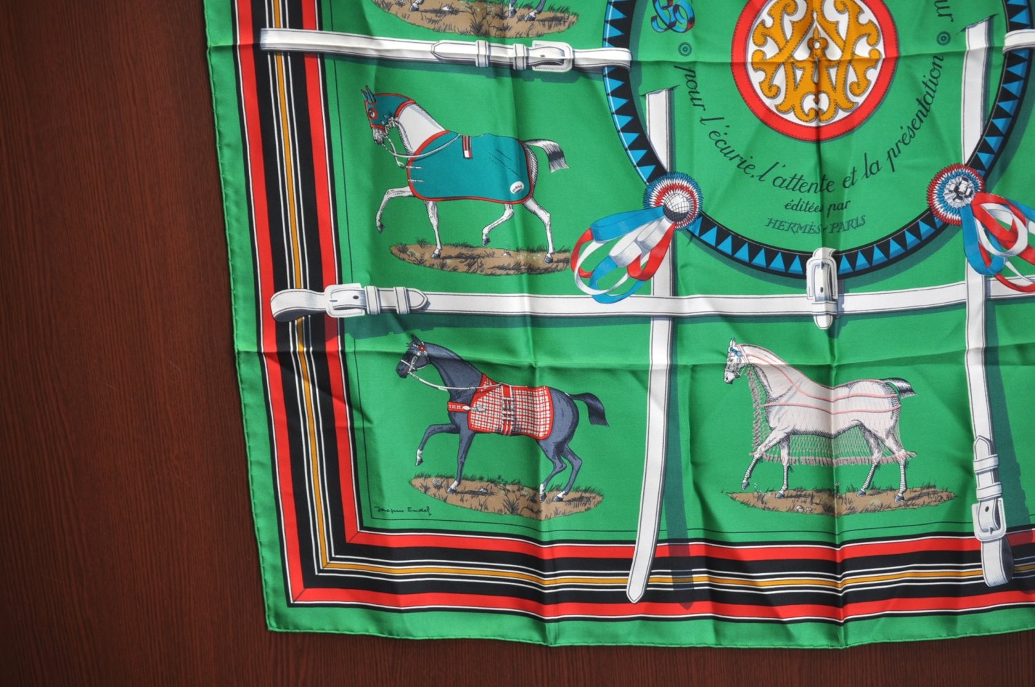 Authentic HERMES Carre 90 Scarf 