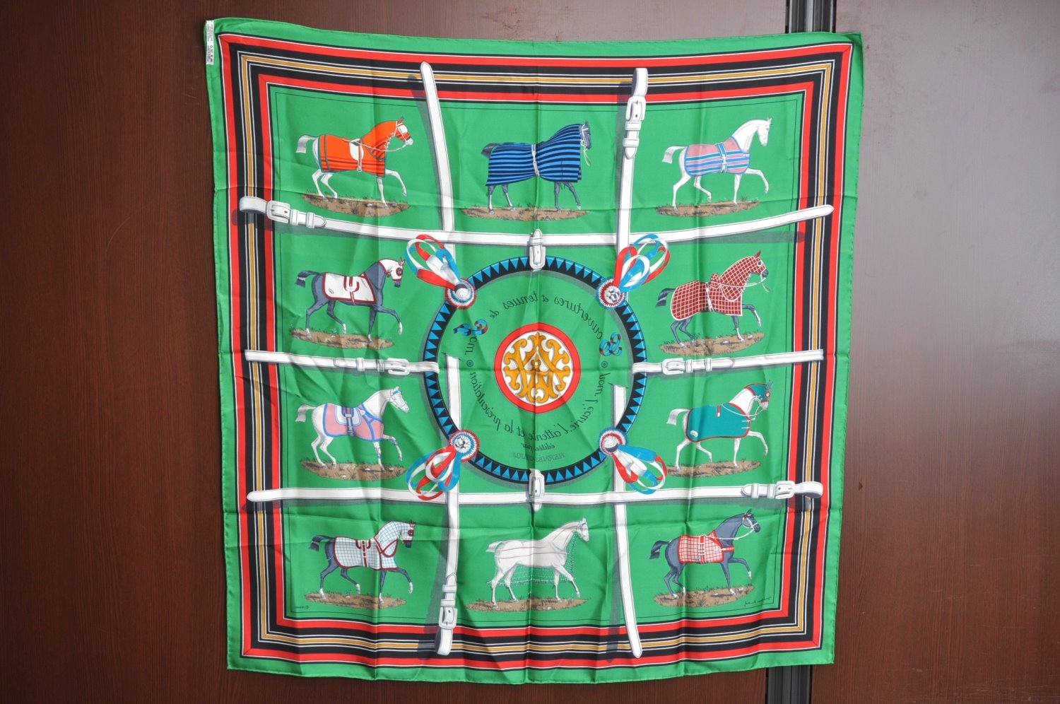 Authentic HERMES Carre 90 Scarf 