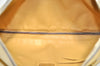 Authentic PRADA Vintage Leather Nappa Shoulder Hand Bag Purse Beige K2711