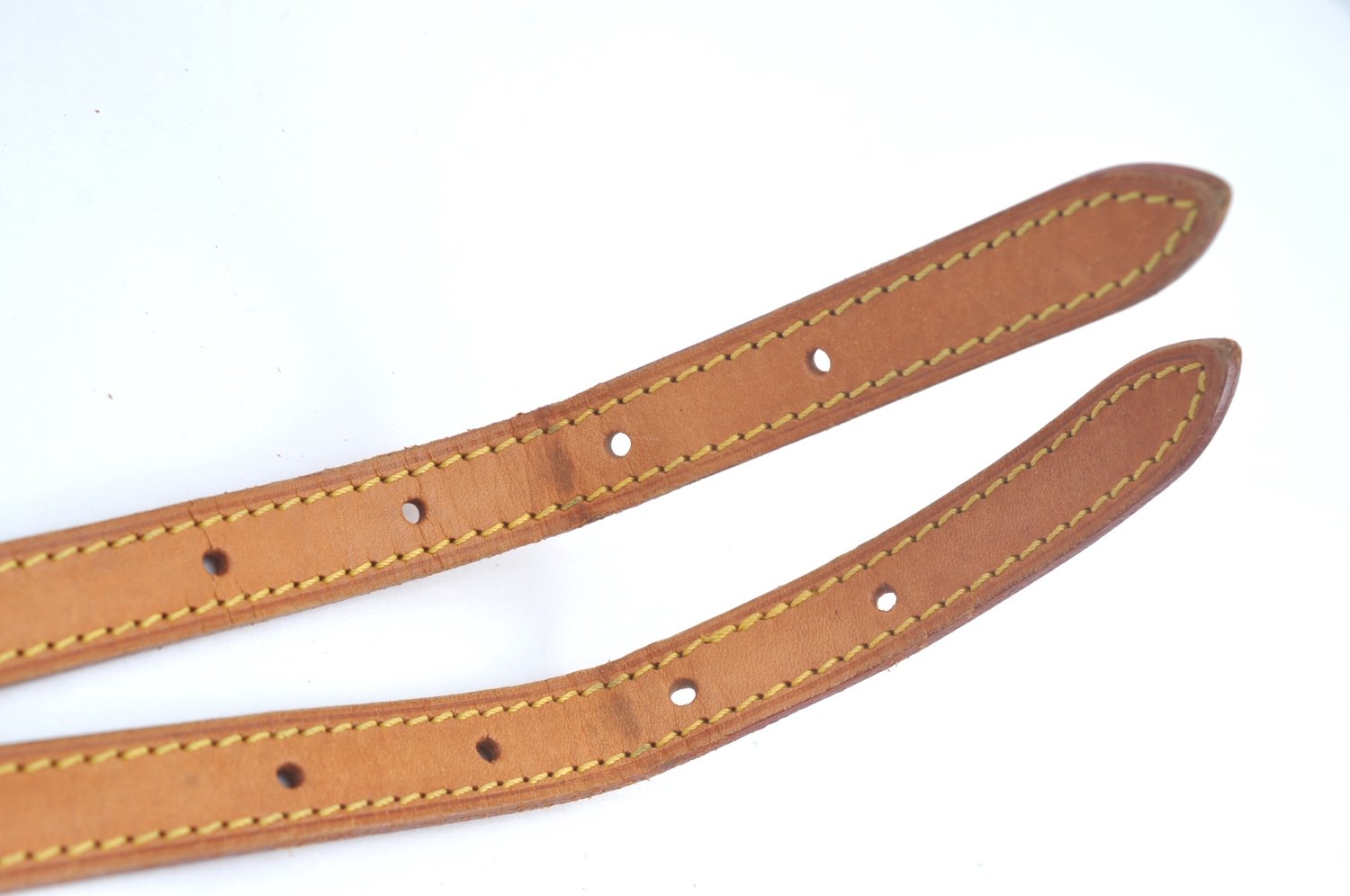 Authentic Louis Vuitton Leather Shoulder Strap For Bucket PM 27.2