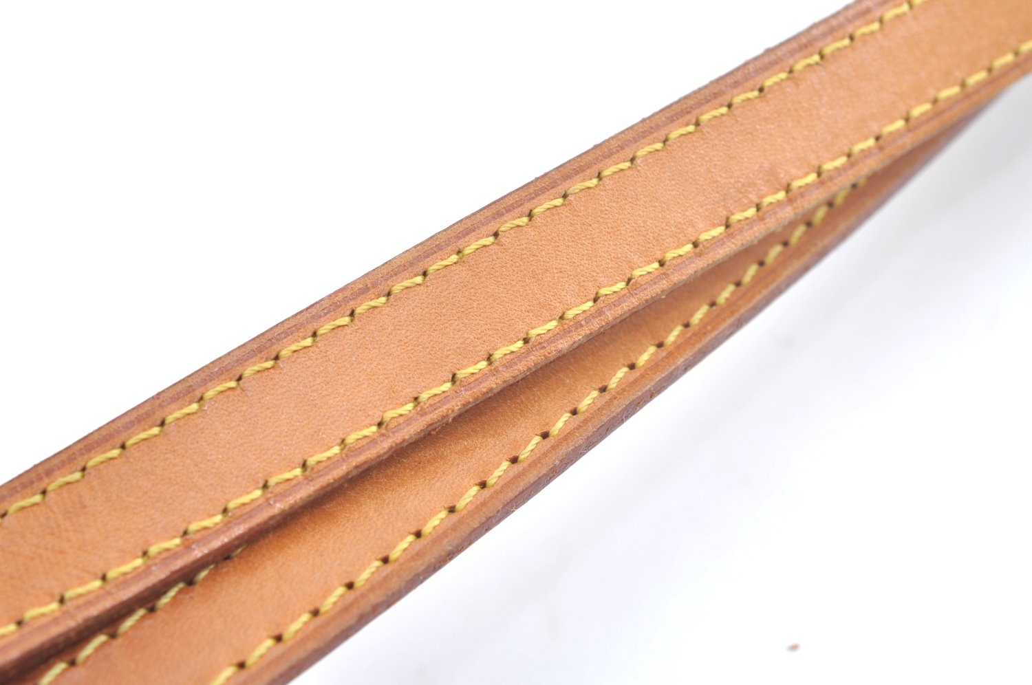 Authentic Louis Vuitton Leather Shoulder Strap For Bucket PM 27.2