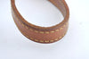 Authentic Louis Vuitton Leather Shoulder Strap For Bucket PM 27.2" Beige K2768