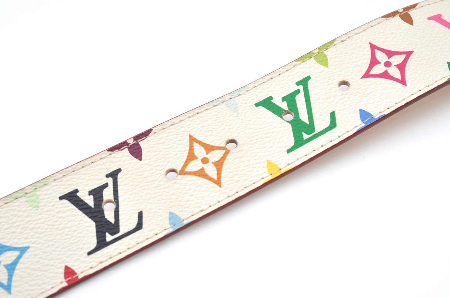 Louis Vuitton Monogram Multicolor Ceinture Initial Belt 31.5