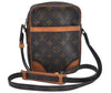 Authentic Louis Vuitton Monogram Danube Shoulder Cross Body Bag M45266 LV K2949