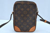 Authentic Louis Vuitton Monogram Danube Shoulder Cross Body Bag M45266 LV K2949